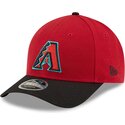 shapka-izvita-chervena-snapbek-9forty-m-crown-player-replica-na-arizona-diamondbacks-mlb-ot-new-era