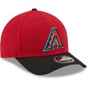 shapka-izvita-chervena-snapbek-9forty-m-crown-player-replica-na-arizona-diamondbacks-mlb-ot-new-era