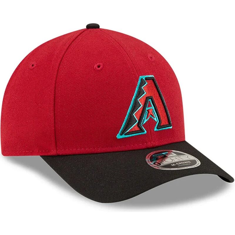shapka-izvita-chervena-snapbek-9forty-m-crown-player-replica-na-arizona-diamondbacks-mlb-ot-new-era
