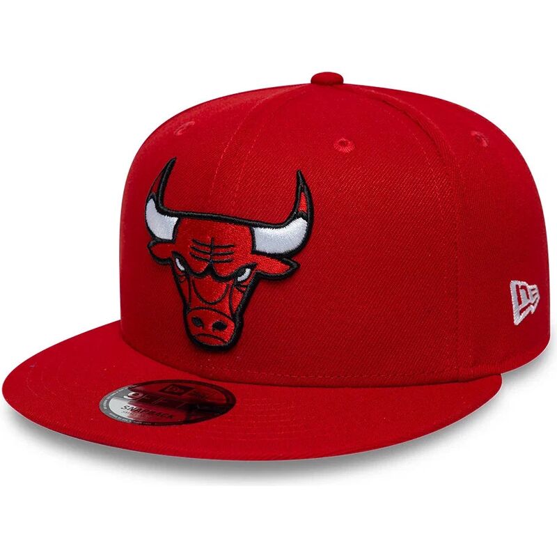 shapka-ploska-chervena-snapbek-9fifty-na-chicago-bulls-nba-ot-new-era