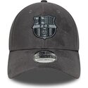 shapka-izvita-siv-prilepnala-39thirty-faux-suede-na-fc-barcelona-laliga-ot-new-era