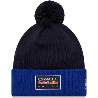 Шапка помпон тъмносин Essentials Bobble на Red Bull Racing Formula 1 от New Era