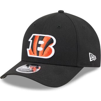 Шапка извита черна снапбек 9FORTY M-Crown Team на Cincinnati Bengals NFL от New Era