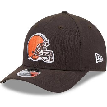 Шапка извита кафяв снапбек 9FORTY M-Crown Team на Cleveland Browns NFL от New Era