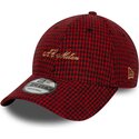 shapka-izvita-chervena-reguliruem-9forty-houndstooth-na-ac-milan-serie-a-ot-new-era