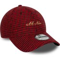 shapka-izvita-chervena-reguliruem-9forty-houndstooth-na-ac-milan-serie-a-ot-new-era