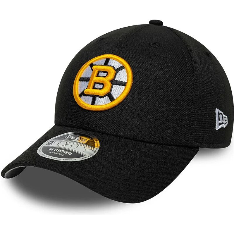 shapka-izvita-cherna-snapbek-9forty-m-crown-team-na-boston-bruins-nhl-ot-new-era