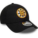 shapka-izvita-cherna-snapbek-9forty-m-crown-team-na-boston-bruins-nhl-ot-new-era