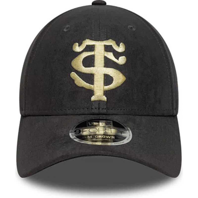 shapka-izvita-siv-snapbek-9forty-m-crown-suede-na-stade-toulousain-top-14-ot-new-era
