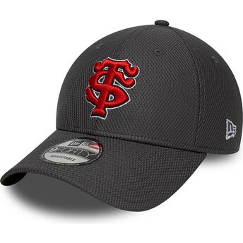 Шапка извита сив снапбек 9FORTY Diamond Era на Stade Toulousain Top 14 от New Era
