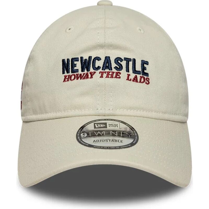 shapka-izvita-bezhov-reguliruem-9twenty-wordmark-howay-the-lads-na-newcastle-united-football-club-premier-league-ot-new-era