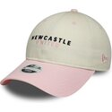 shapka-izvita-bezhov-reguliruem-rosa-9twenty-na-newcastle-united-football-club-premier-league-ot-new-era
