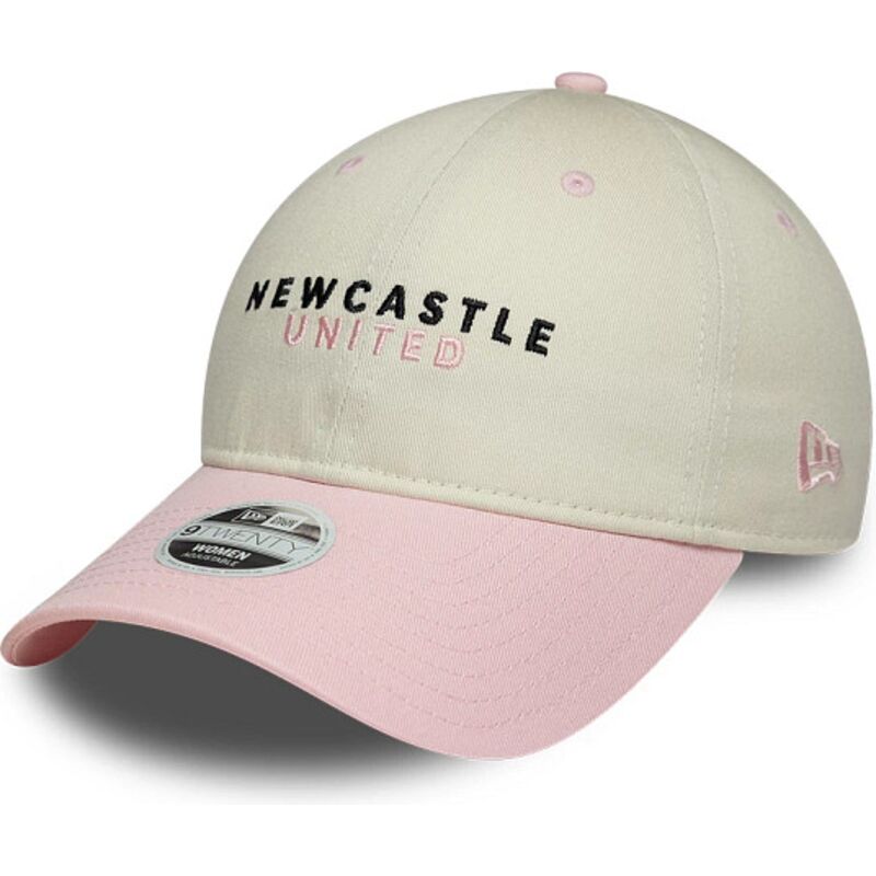 shapka-izvita-bezhov-reguliruem-rosa-9twenty-na-newcastle-united-football-club-premier-league-ot-new-era