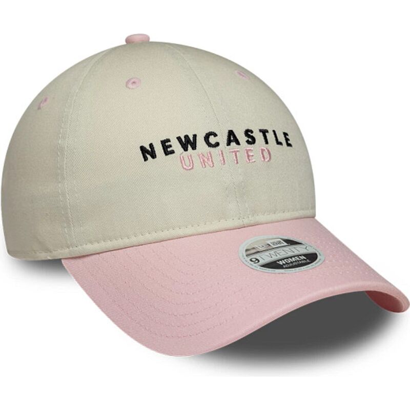 shapka-izvita-bezhov-reguliruem-rosa-9twenty-na-newcastle-united-football-club-premier-league-ot-new-era
