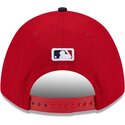 shapka-izvita-chervena-snapbek-9forty-m-crown-player-replica-na-cleveland-guardians-mlb-ot-new-era