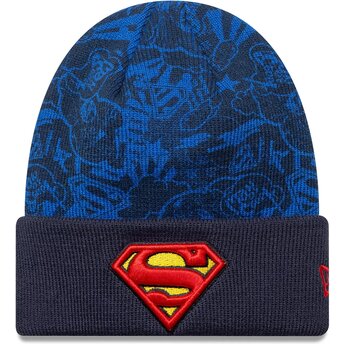 Шапка тъмносин за деца на Superman DC Comics от New Era