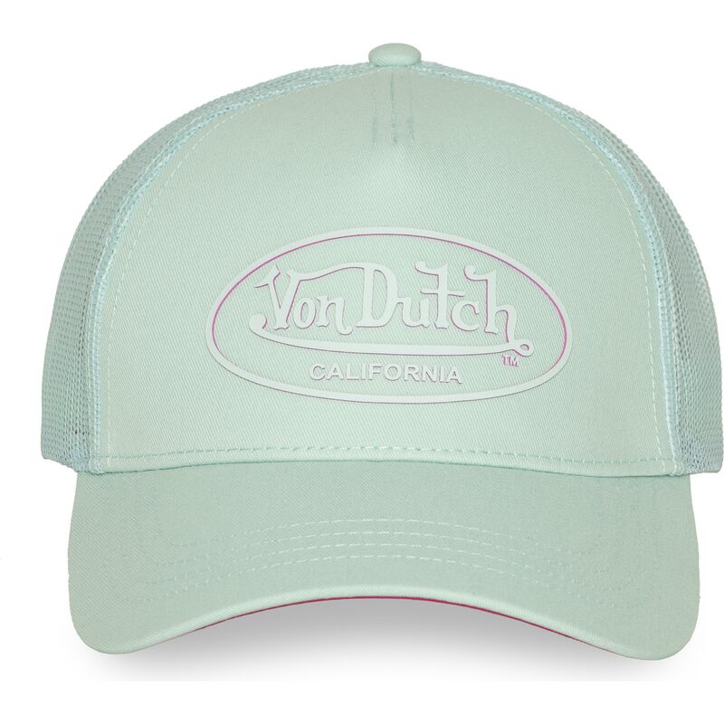 shapka-izvita-traker-zelena-snapbek-rosa-log21-ot-von-dutch