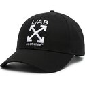 shapka-izvita-cherna-reguliruem-clamp-arrows-twill-ot-l-ab-c-o-off-white