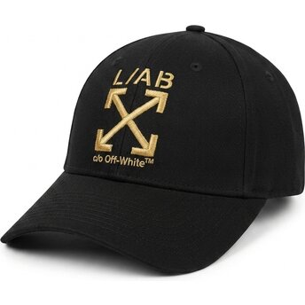 Шапка извита черна регулируем dorado Clamp Arrows Twill от L/AB c/o Off-White™