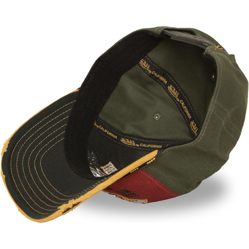 shapka-izvita-chervena-snapbek-sem15-ot-von-dutch