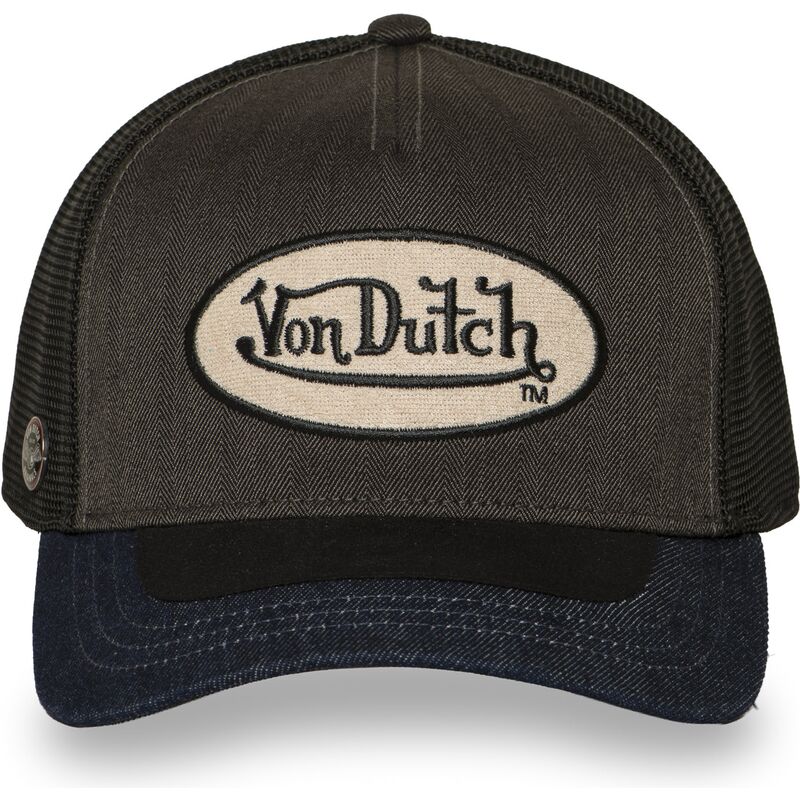 shapka-izvita-traker-siv-snapbek-shield06-ot-von-dutch