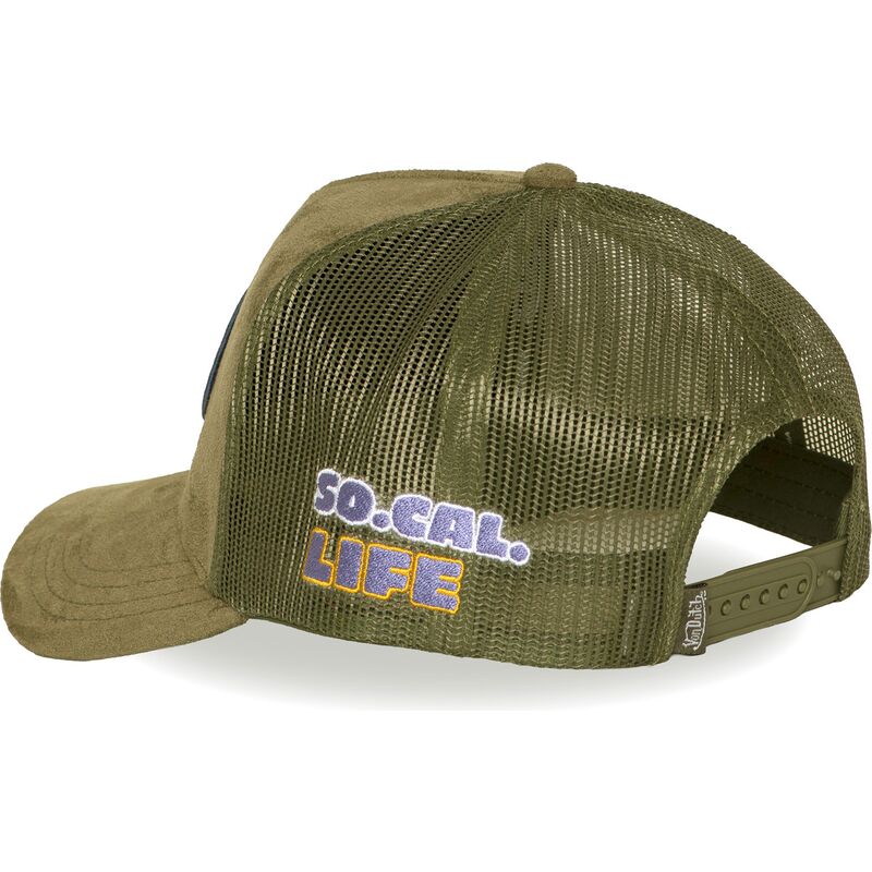 shapka-izvita-traker-zelena-snapbek-fur15-ot-von-dutch