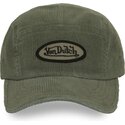 shapka-izvita-5-panela-zelena-reguliruem-c5p-vel03-ot-von-dutch