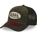 shapka-izvita-traker-zelena-snapbek-shield07-ot-von-dutch