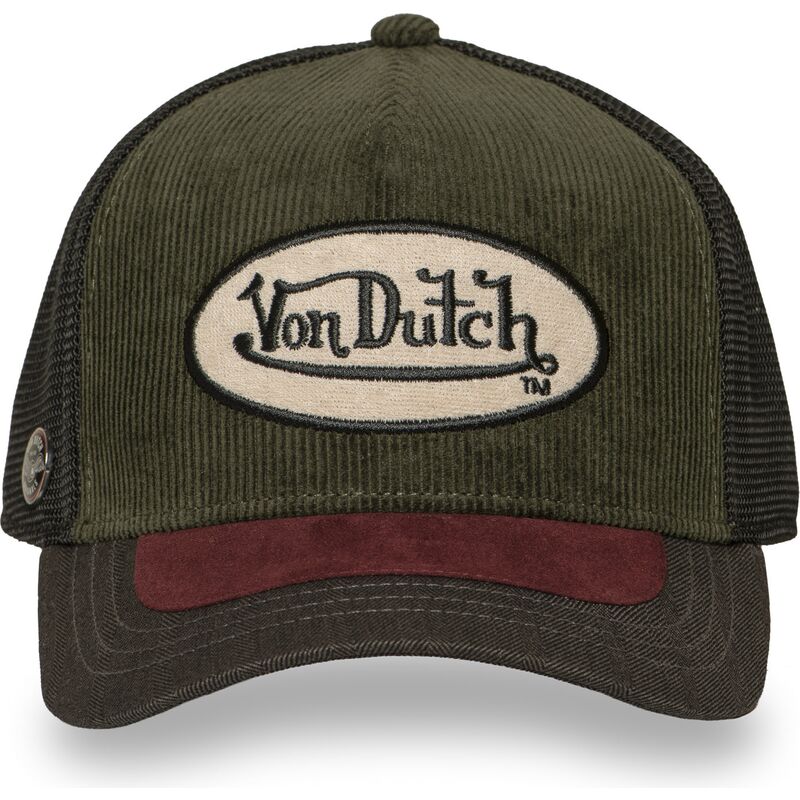 shapka-izvita-traker-zelena-snapbek-shield07-ot-von-dutch