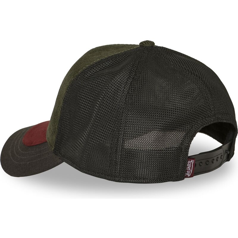 shapka-izvita-traker-zelena-snapbek-shield07-ot-von-dutch