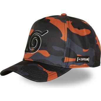 Шапка извита многоцветен снапбек NS7 OCA Konoha Naruto от Capslab