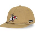 shapka-ploska-bezhov-snapbek-loo13-goob-silvestre-looney-tunes-ot-capslab