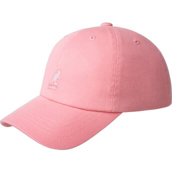 Шапка извита роза регулируем Washed Baseball Pepto от Kangol