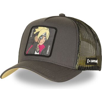 Шапка извита тракер сив снапбек Karma BOR KAR Boruto от Capslab