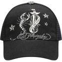 shapka-izvita-traker-cherna-snapbek-dagger-scorpion-ot-ed-hardy