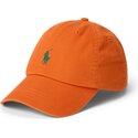 shapka-izvita-oranzhev-reguliruem-cotton-chino-classic-sport-ot-polo-ralph-lauren