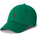 shapka-izvita-zelena-reguliruem-cotton-chino-classic-sport-ot-polo-ralph-lauren