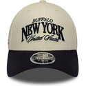 shapka-izvita-bezhov-reguliruem-9forty-m-crown-wordmark-na-buffalo-new-york-ot-new-era