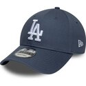 shapka-izvita-siv-reguliruem-9forty-league-essential-na-los-angeles-dodgers-mlb-ot-new-era