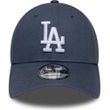 shapka-izvita-siv-reguliruem-9forty-league-essential-na-los-angeles-dodgers-mlb-ot-new-era
