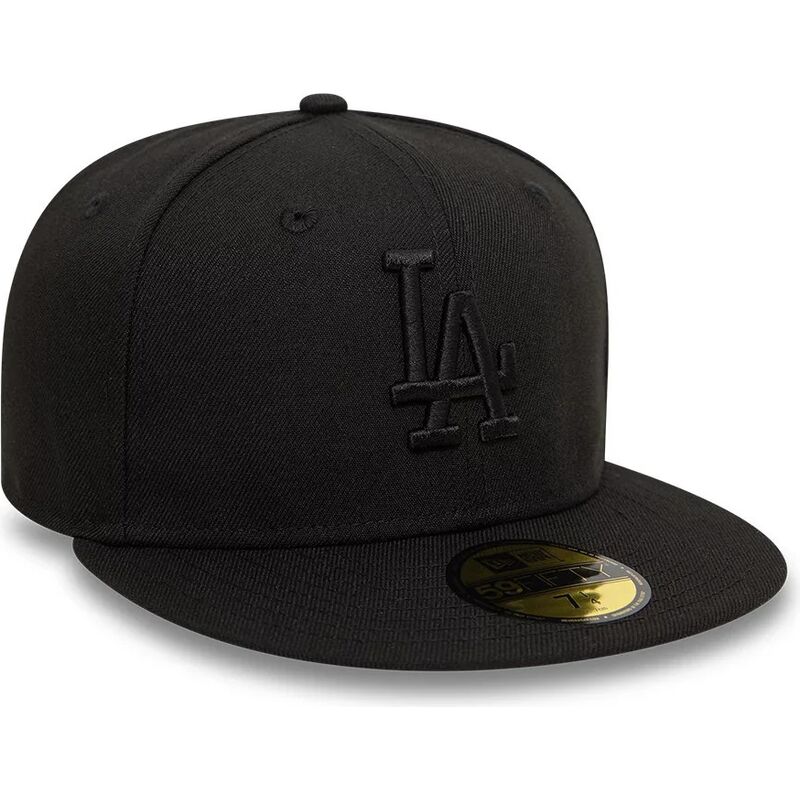 shapka-ploska-cherna-prilepnala-59fifty-league-essential-na-los-angeles-dodgers-mlb-ot-new-era