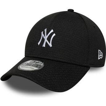 Шапка извита черна прилепнала 39THIRTY Stretch Mesh на New York Yankees MLB от New Era
