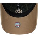 shapka-izvita-zelena-reguliruem-9twenty-mix-check-na-new-york-yankees-mlb-ot-new-era