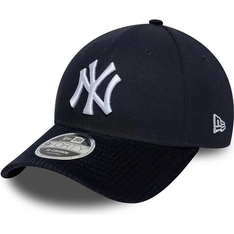 shapka-izvita-tmnosin-snapbek-9forty-m-crown-cord-visor-na-new-york-yankees-mlb-ot-new-era