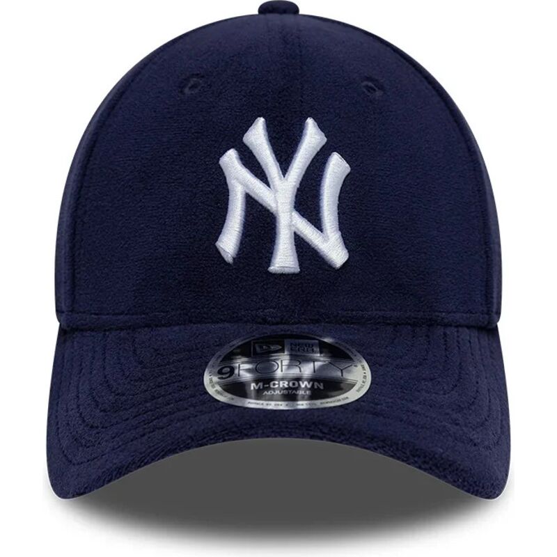 shapka-izvita-tmnosin-snapbek-9forty-m-crown-fleece-na-new-york-yankees-mlb-ot-new-era