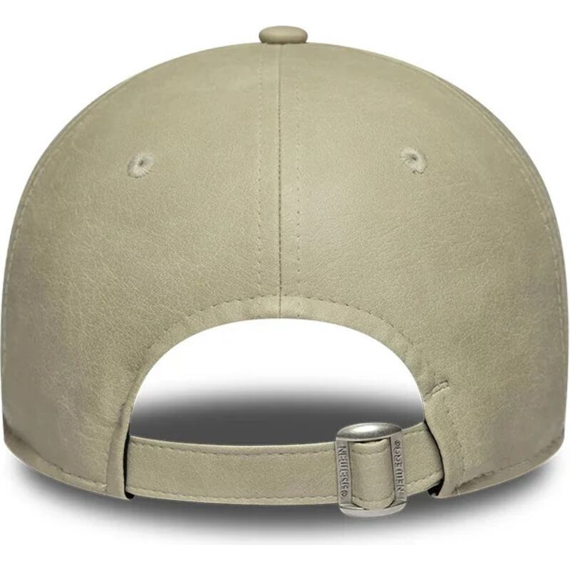 shapka-izvita-bezhov-reguliruem-9twenty-washed-pu-na-los-angeles-dodgers-mlb-ot-new-era