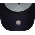 shapka-izvita-zelena-snapbek-9forty-e-frame-suede-visor-na-new-york-yankees-mlb-ot-new-era