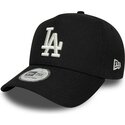 shapka-izvita-cherna-snapbek-9forty-e-frame-mythical-icon-na-los-angeles-dodgers-mlb-ot-new-era