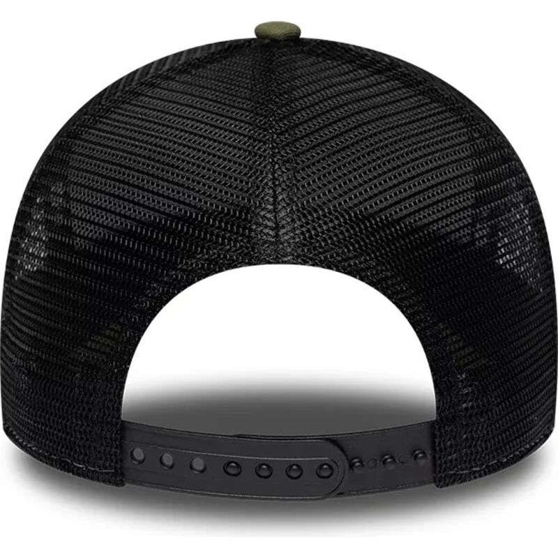 shapka-izvita-traker-zelena-snapbek-a-frame-league-essential-na-new-york-yankees-mlb-ot-new-era