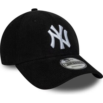 Шапка извита черна снапбек 9FORTY Entry Cord на New York Yankees MLB от New Era